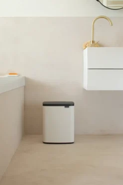 Bo waste bin 12 L, Soft beige