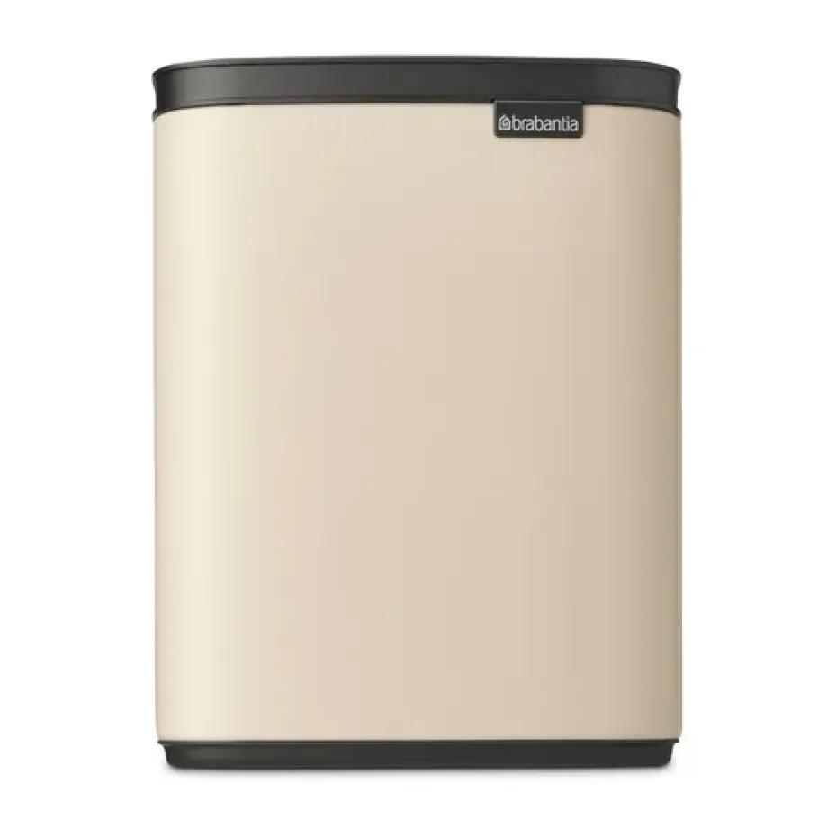 Bo waste bin 7 L, Soft beige