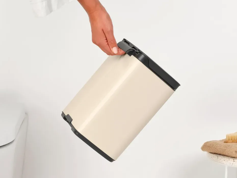 Bo waste bin 4 L, Soft beige