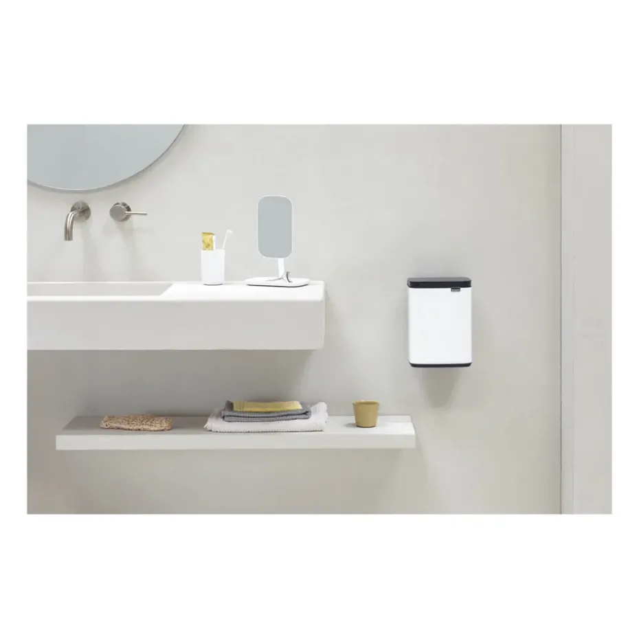 Bo waste bin 4 L, White