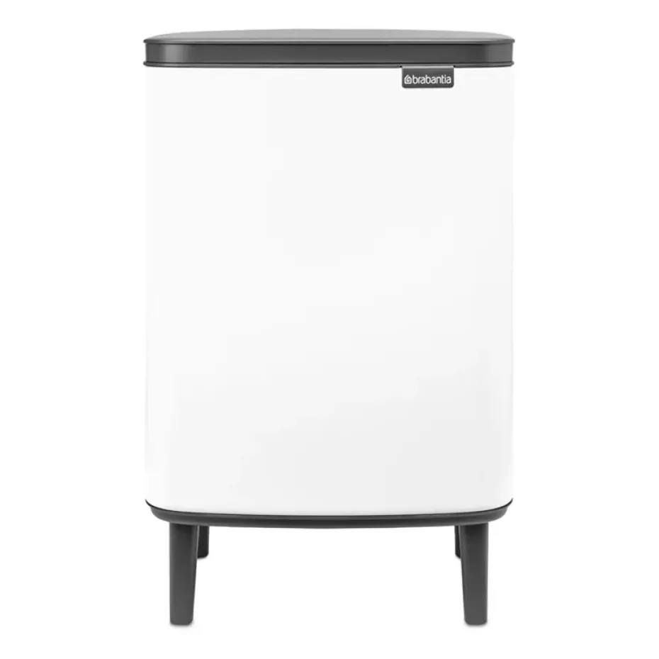 Bo waste bin high 12 L, White