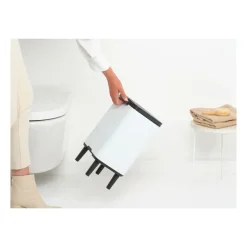 Bo waste bin high 7 L, White