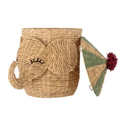 Bobo basket with lid 35x50 cm, Natural