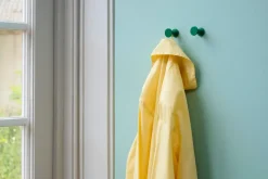 Bolt hook 2-pack Ø2.8 cm, Green