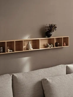 Bon shelf 138x16 cm, Oiled Oak
