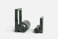 Booknd book support marble, Green