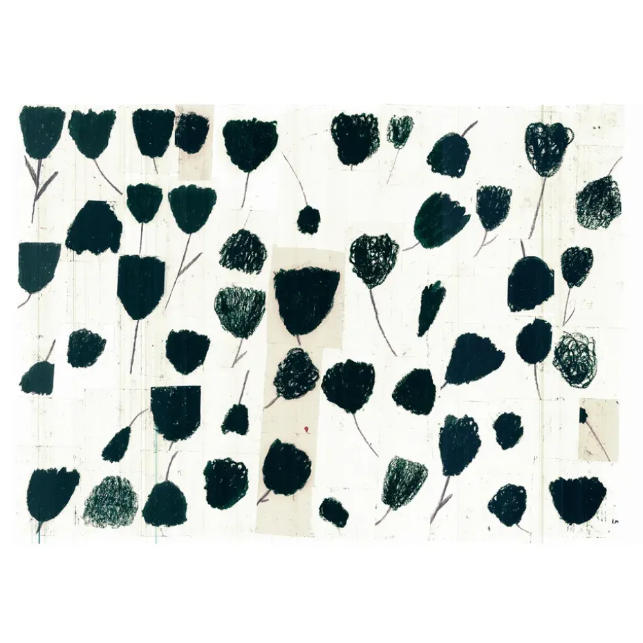 Bouquet poster, 50x70 cm