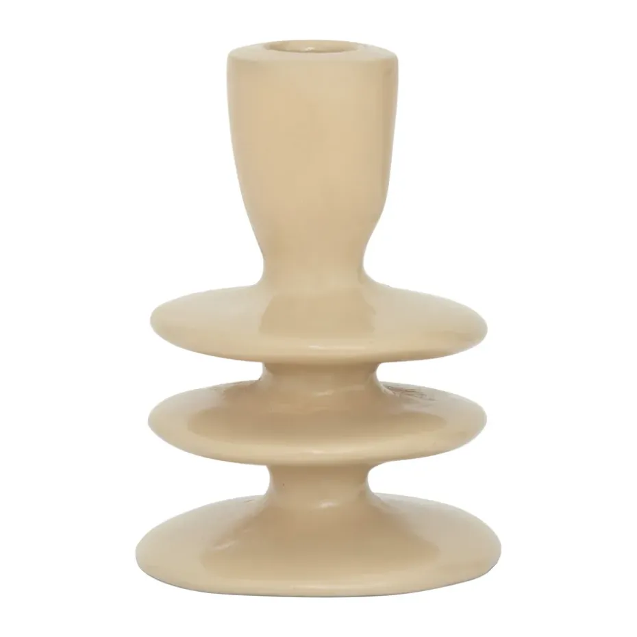 Bowie A candle holder, Brown