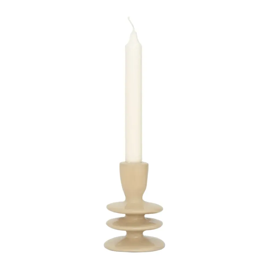 Bowie A candle holder, Brown