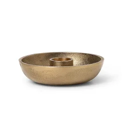 Bowl candle sticks Ø10 cm, brass