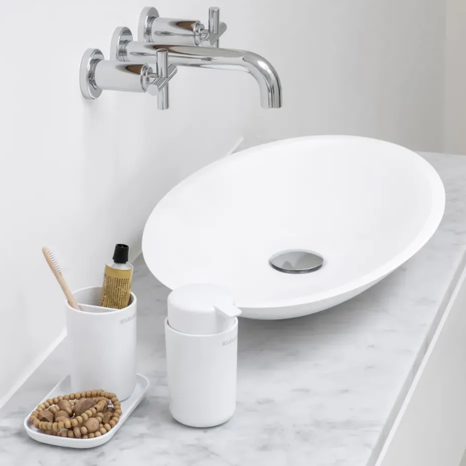 Brabantia ReNew sink organizer 3 pieces, white