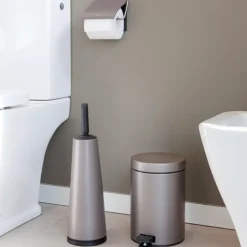 Brabantia ReNew toilet brush, platinum