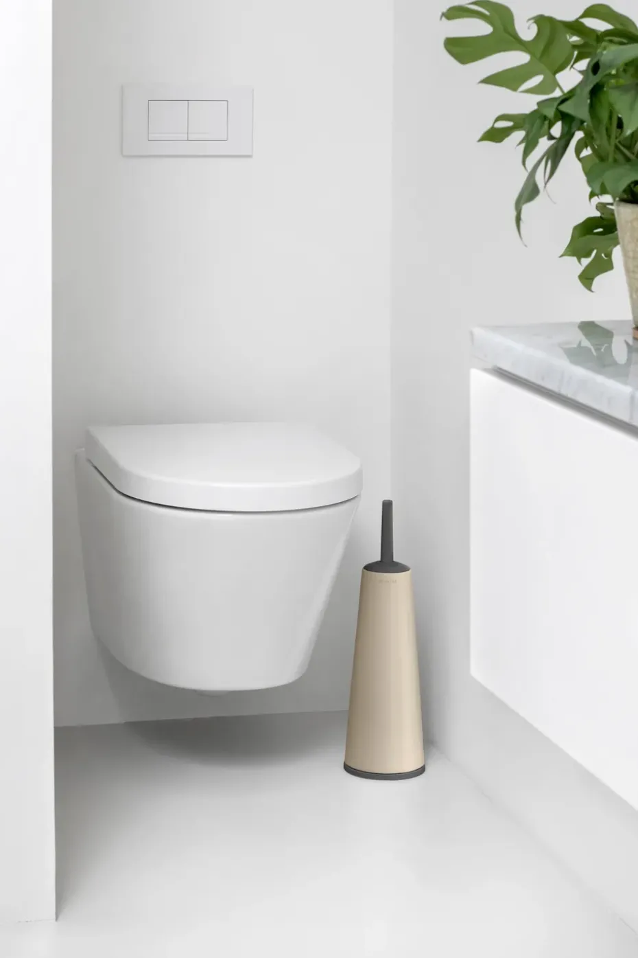 Brabantia ReNew toilet brush, Soft Beige