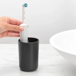 Brabantia ReNew toothbrush holder, dark grey