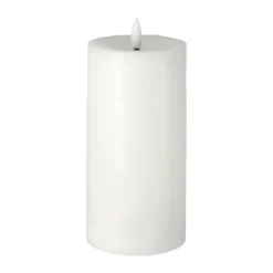 Bright Melt block candle 17,5 cm, White