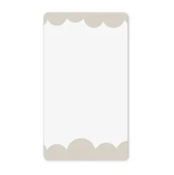 Bubbly Mirror S 40x70 cm, Beige