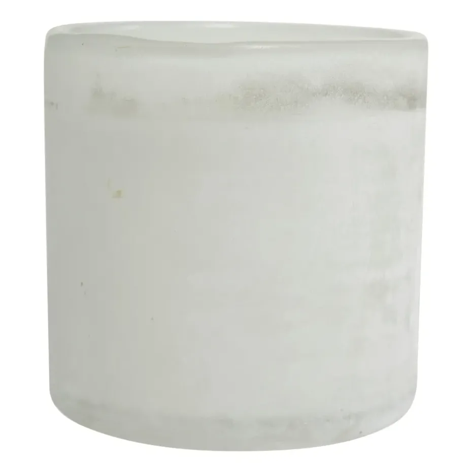 Bungenäs candle lantern Ø12.5 cm, White