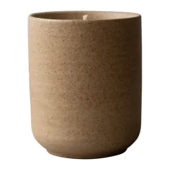 Burn scented candle 60 h, Beige