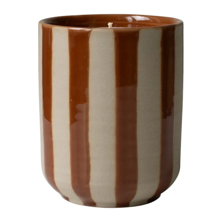 Burn scented candle 60 h, Nougat