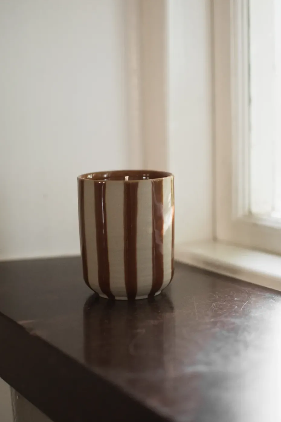 Burn scented candle 60 h, Nougat