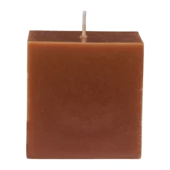 Burren block candle small, Bronze