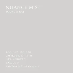 Butterflies hook mini, Nuance mist