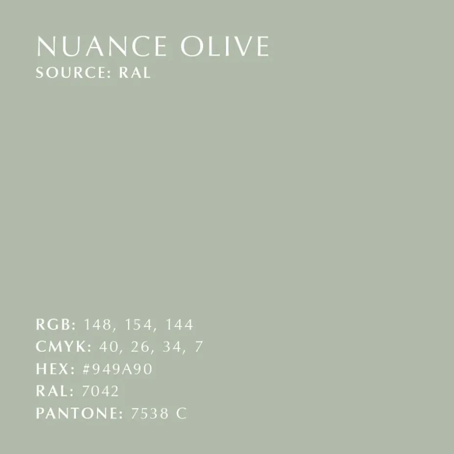 Butterflies hook mini, Nuance olive