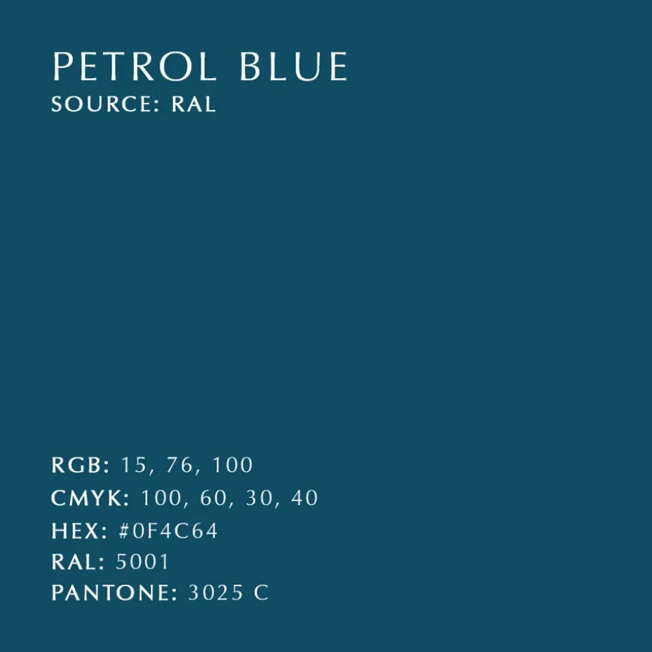 Butterflies hook mini, Petrol blue