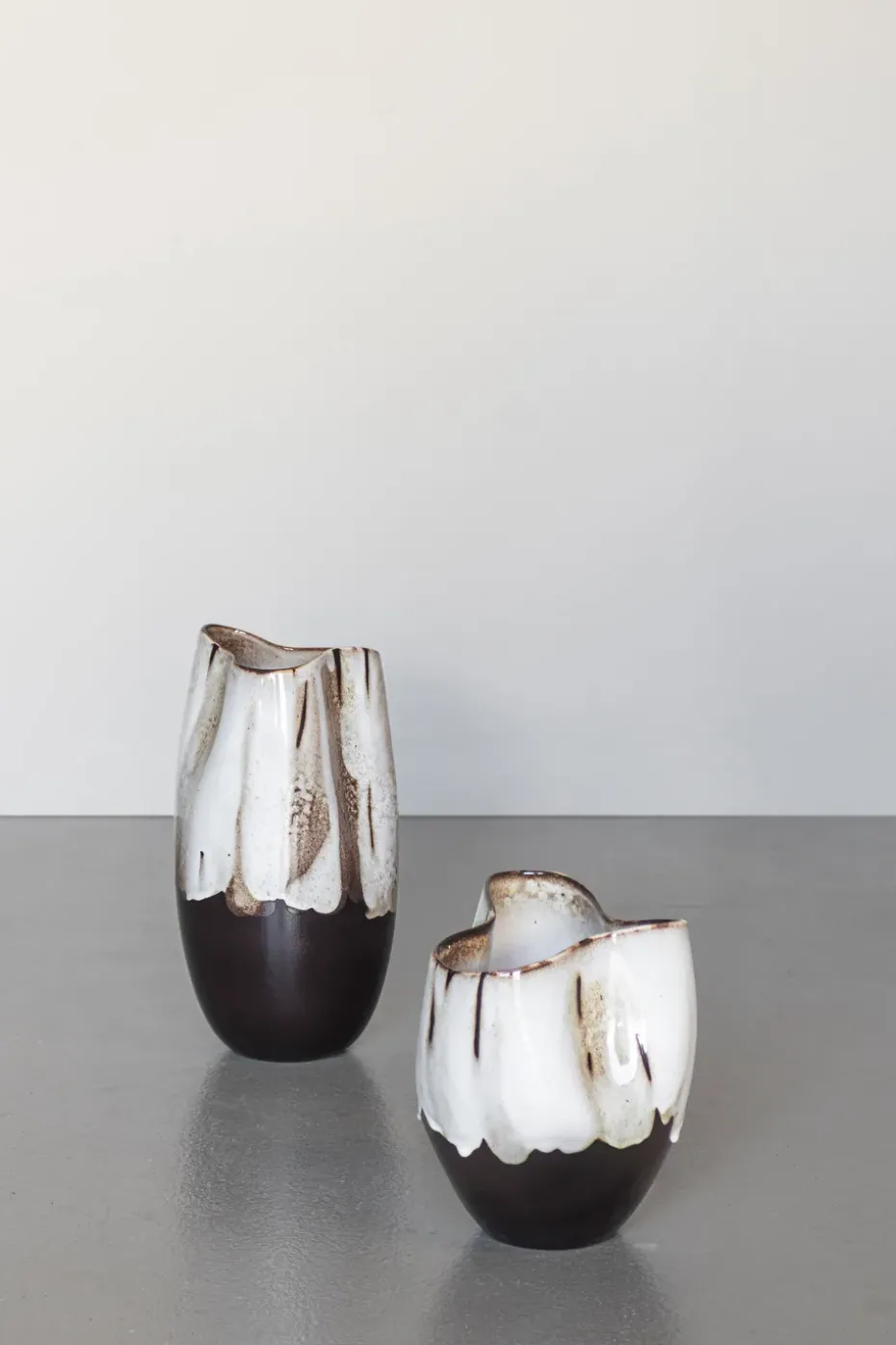 By Hand vase small 24.5 cm, Off-white
