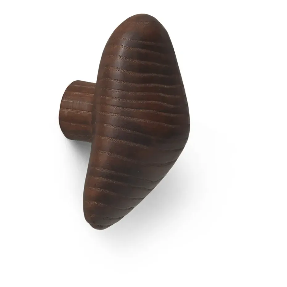 Cairn hook 2 pieces, Dark Brown