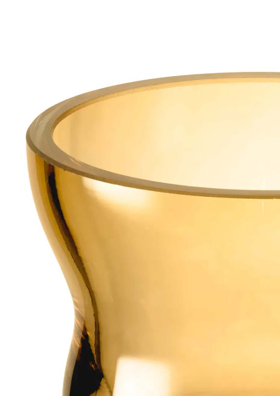 Calabas lantern 7.5 cm, Amber