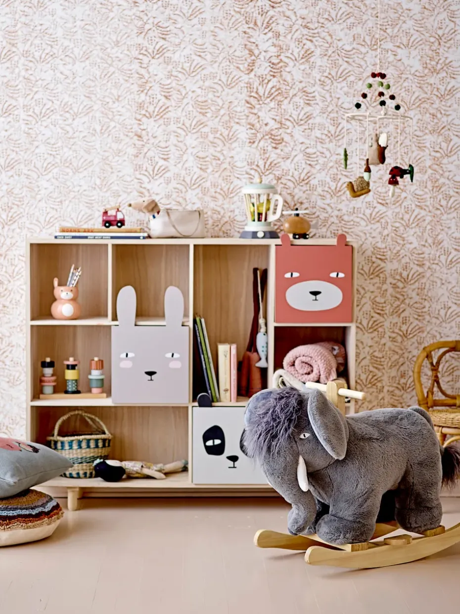 Calle bookshelf 89.5x107 cm 3 drawers, Nature