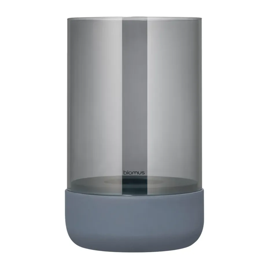 Calma lantern Ø12 cm, Gray-smoke