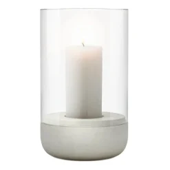 Calma lantern Ø12 cm, Light grey
