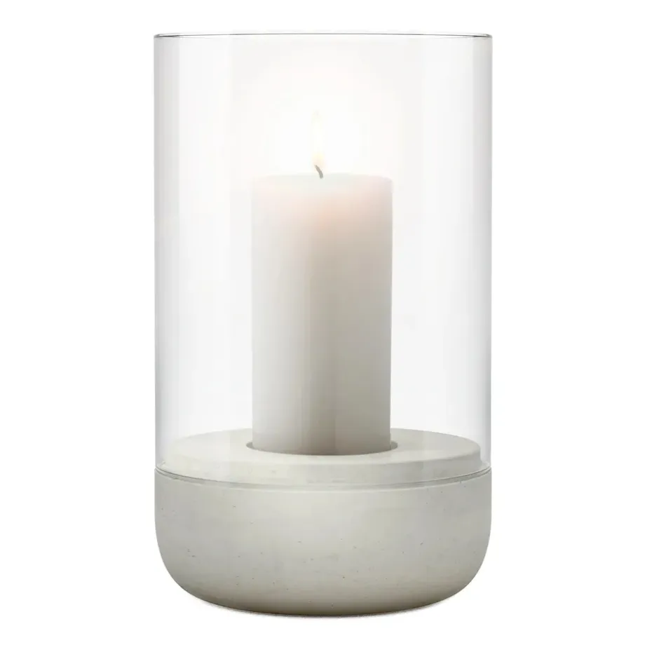 Calma lantern Ø12 cm, Light grey