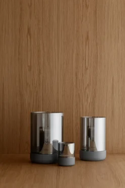 Calma lantern Ø10 cm, Steel grey