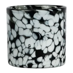 Calore lantern XS Ø10 cm, black-white
