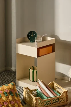 Calore lantern-vase M Ø15 cm, Green-beige