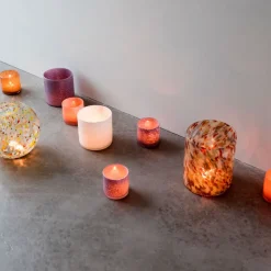 Calore tealight holder XS 10 cm, orange