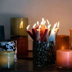 Calore tealight holder XS 10 cm, green