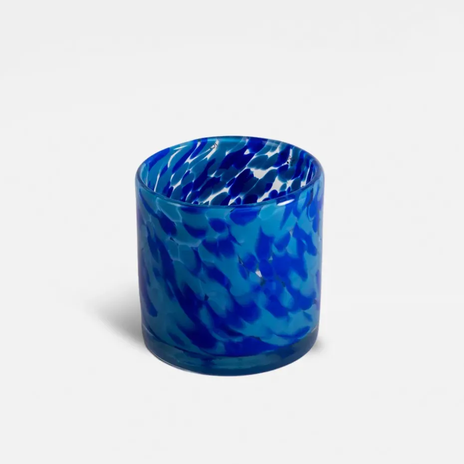 Calore tealight holder XS 10 cm, Multi blue