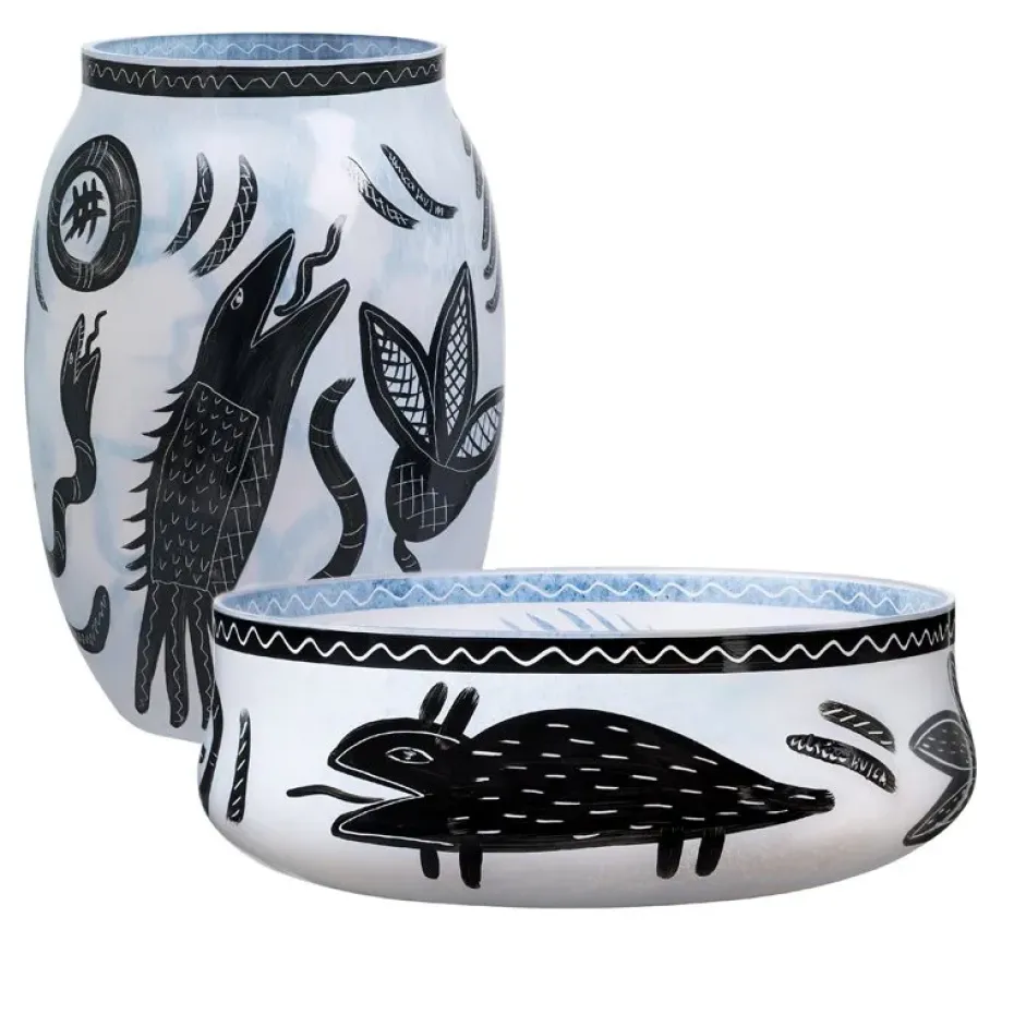 Caramba plate, white
