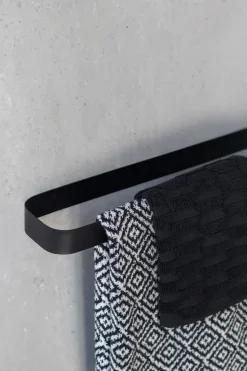 Carry towel hanger 52 cm, Black