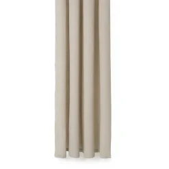 Chambray shower curtain, Sand