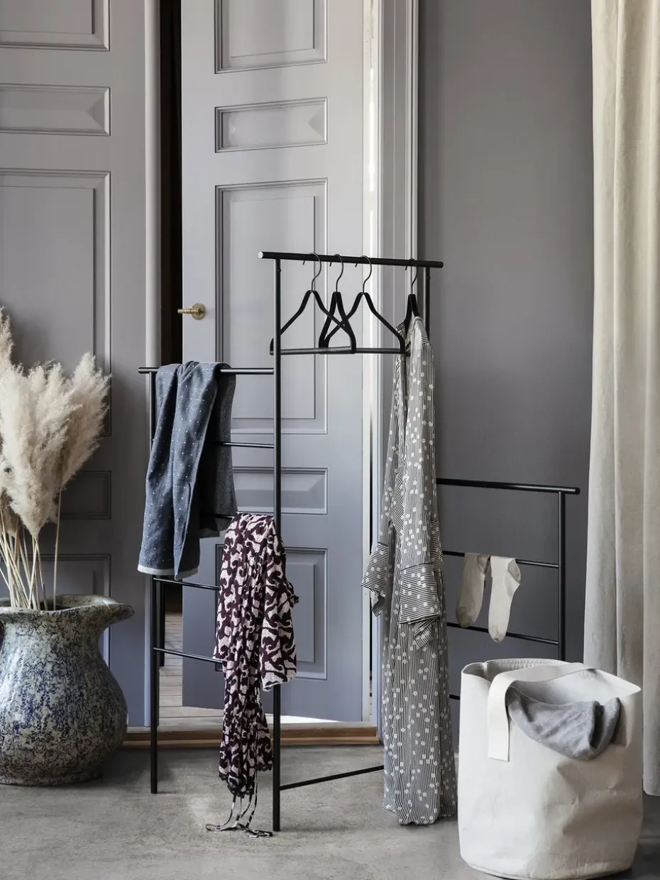 Chambray shower curtain, Sand