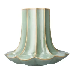 Chanterelle vase, Green, 20.5 cm
