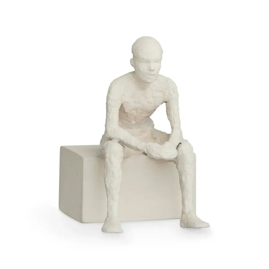 Character sculpture, The reflective one