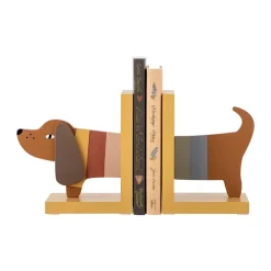 Charlie book ends 2 pieces, Yellow
