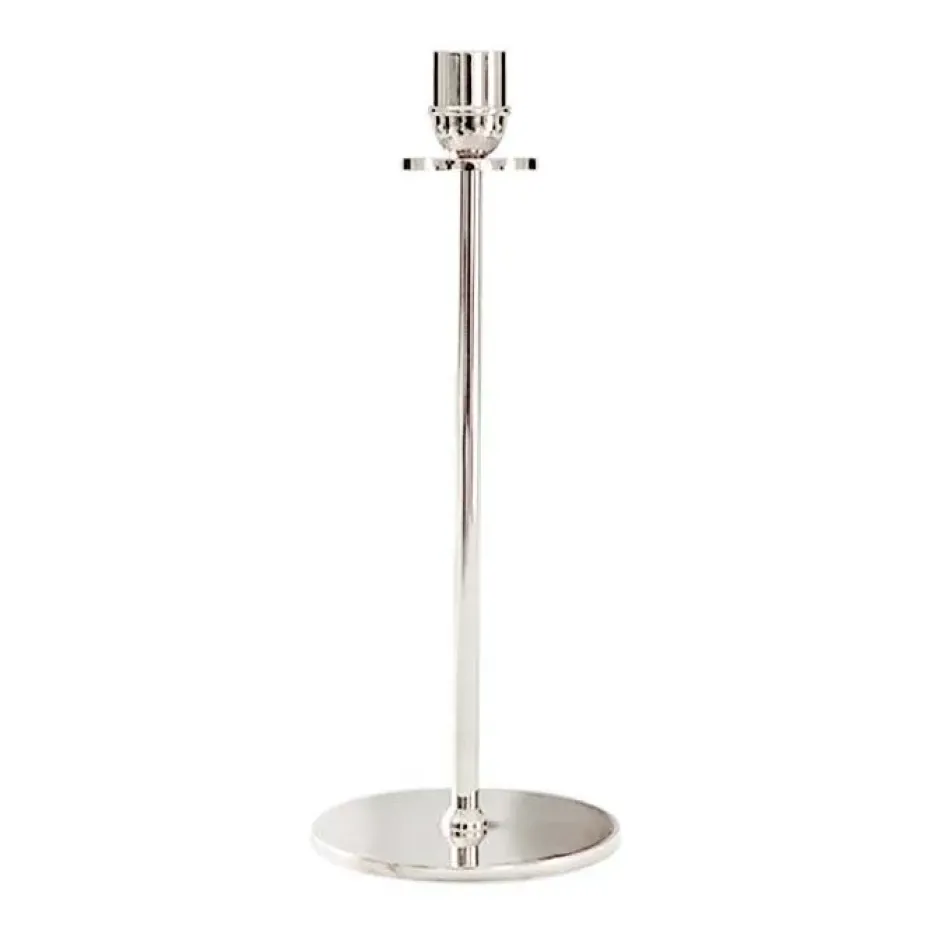 Chiaro Di Luna candle sticks 30 cm, Nickel-plated brass