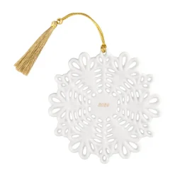 Christmas Classics Christmas ornament snowflake, White